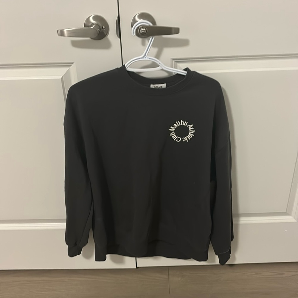 ✨2 for $20✨Garage dark grey graphic sweatshirt(NWOT)